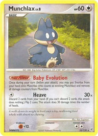 Munchlax 033  Diamond and Pearl - Rare