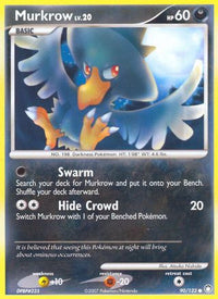 Murkrow 090  Mysterious Treasures - Common