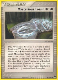 Mysterious Fossil  Power Keepers - Common