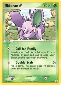Nidoran M/112  FireRed & LeafGreen - Common