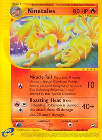 Ninetales/147  Aquapolis - Rare
