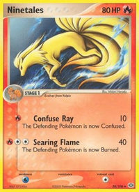 Ninetales  - Reverse Holofoil Emerald - Uncommon