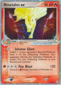 Ninetales ex  - Holofoil Hidden Legends - Ultra Rare