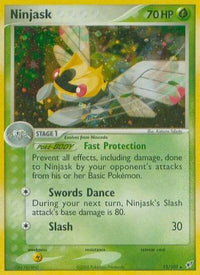 Ninjask  - Holofoil Deoxys - Holo Rare