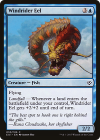 Windrider Eel [Archenemy: Nicol Bolas]
