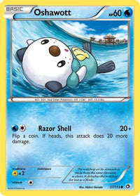 Oshawott 037  Legendary Treasures - Common