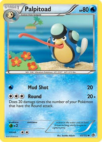 Palpitoad  Legendary Treasures - Uncommon