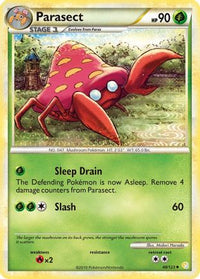 Parasect  HeartGold SoulSilver - Uncommon
