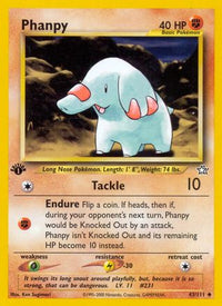 Phanpy 043  - Unlimited Neo Genesis - Uncommon