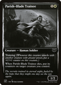 Parish-Blade Trainee [Innistrad: Double Feature]