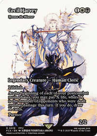 Cecil Harvey - Tymna the Weaver (Showcase) -  / Cecil Harvey (Borderless) (FCA-018) - FINAL FANTASY: Through the Ages