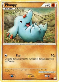 Phanpy 077  HeartGold SoulSilver - Common