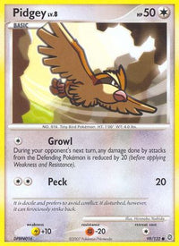 Pidgey 099  Secret Wonders - Common
