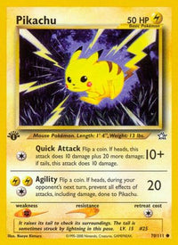 Pikachu 070  - Unlimited Neo Genesis - Common