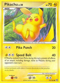 Pikachu 070  Stormfront - Common