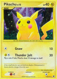 Pikachu  - Holofoil Rising Rivals - Secret Rare