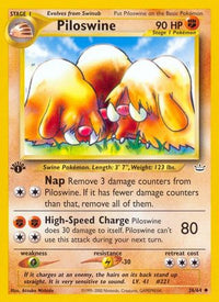 Piloswine (036/64) [Neo Revelation] 1st Edition - Uncommon