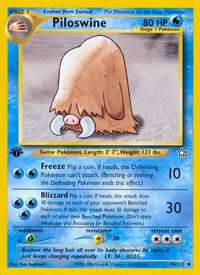 Piloswine (044/111) [Neo Genesis] 1st Edition - Uncommon