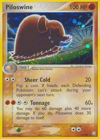 Piloswine  - Holofoil Team Rocket Returns - Holo Rare