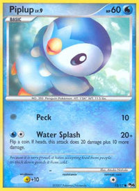 Piplup/017  POP Series 6 - Common