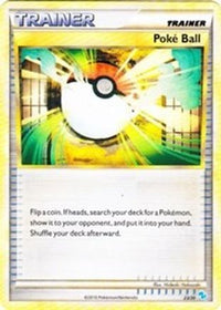 Poke Ball (Gyarados)  HGSS Trainer Kit Gyarados & Raichu - Common
