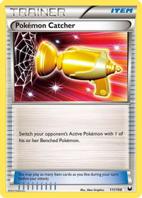 Pokemon Catcher (Gold)  - Holofoil Dark Explorers - Secret Rare