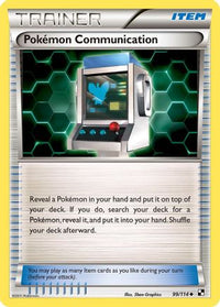 Pokemon Communication 099  Black and White - Uncommon