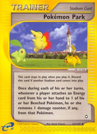 Pokemon Park  Aquapolis - Uncommon