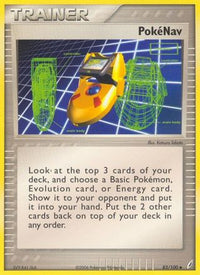 Pokenav/100  - Reverse Holofoil Crystal Guardians - Uncommon