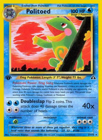 Politoed (27) (27) 027/75  - Unlimited Neo Discovery - Rare