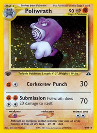Poliwrath (9/75) [Neo Discovery] Unlimited Holofoil - Holo Rare