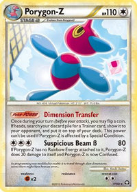 Porygon-Z  - Holofoil Triumphant - Holo Rare