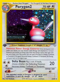 Porygon2 (12/64) [Neo Revelation] Unlimited Holofoil - Holo Rare
