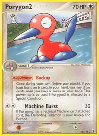 Porygon2  - Reverse Holofoil Delta Species - Rare