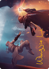 Mortify Art Card (Gold-Stamped Signature) -  (Borderless) (ASACR-012) - Assassin's Creed Art Series
