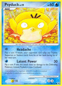 Psyduck 087  Platinum - Common