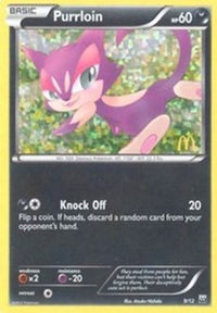 Purrloin - 9/12/12  - Holofoil McDonalds Promos 2012 - Promo