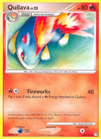 Quilava  Mysterious Treasures - Uncommon