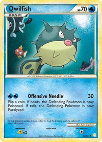Qwilfish  HeartGold SoulSilver - Uncommon