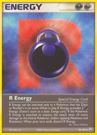 R Energy  Team Rocket Returns - Uncommon