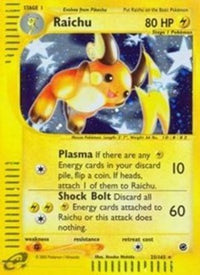 Raichu (25)  - Holofoil Expedition - Holo Rare