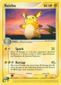 Raichu  Team Magma vs Team Aqua - Rare