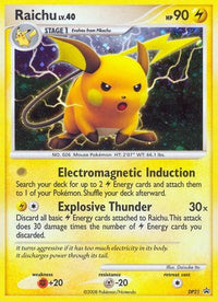Raichu - DP21  - Holofoil Diamond and Pearl Promos - Promo