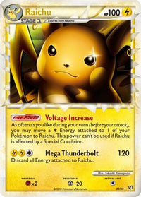 Raichu (Prime)  - Holofoil Undaunted - Ultra Rare