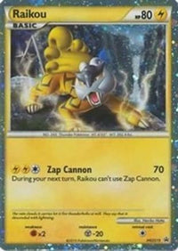 Raikou HGSS19  - Holofoil HGSS Promos - Promo