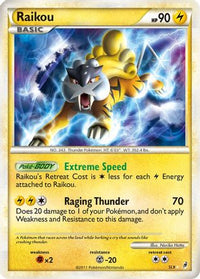 Raikou (Shiny)  - Holofoil Call of Legends - Shiny Holo Rare
