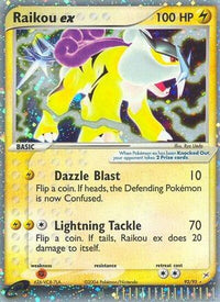 Raikou ex  - Holofoil Team Magma vs Team Aqua - Ultra Rare