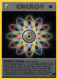 Rainbow Energy (080/82) [Team Rocket] 1st Edition - Rare