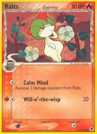 Ralts (Delta Species) 061  - Reverse Holofoil Dragon Frontiers - Common