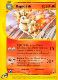 Rapidash  Aquapolis - Rare